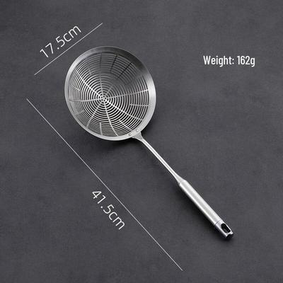 ZISIZ Kitchen Stainless Steel Strainer Spoon