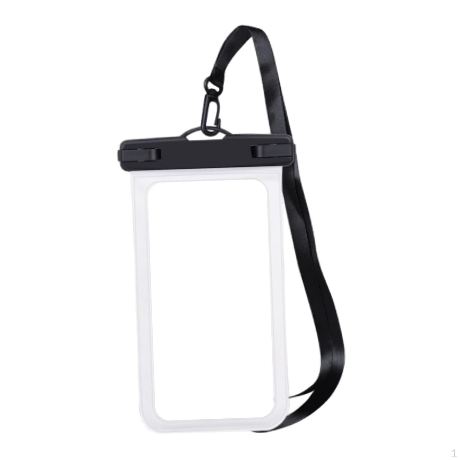 

Водонепроницаемый чехол для телефона, сухой чехол для сотового телефона, легкий многоцелевой универсальный водонепроницаемый протектор белый