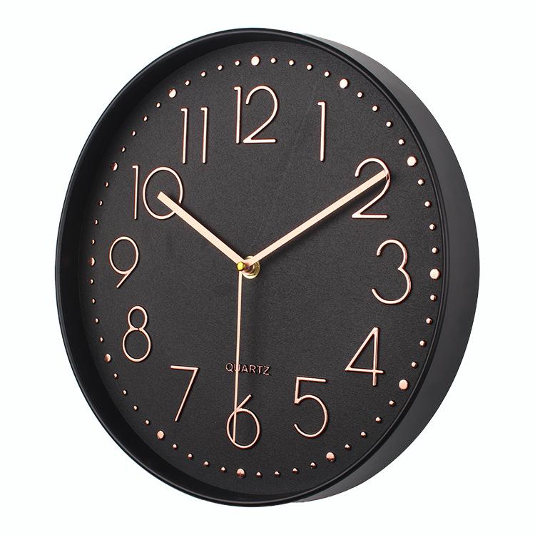 12 Inch 30cm Clock Art Decoration Living Room Creative Wall Clock Simple Quartz Clock