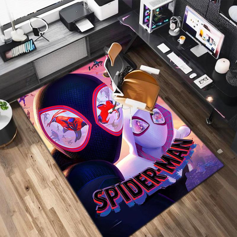 1 Stück Spider-Man Teppich - Heimdekoration Teppich für Wohnzimmer Schlafzimmer Bodenbelag Computertisch Bereichsteppich
