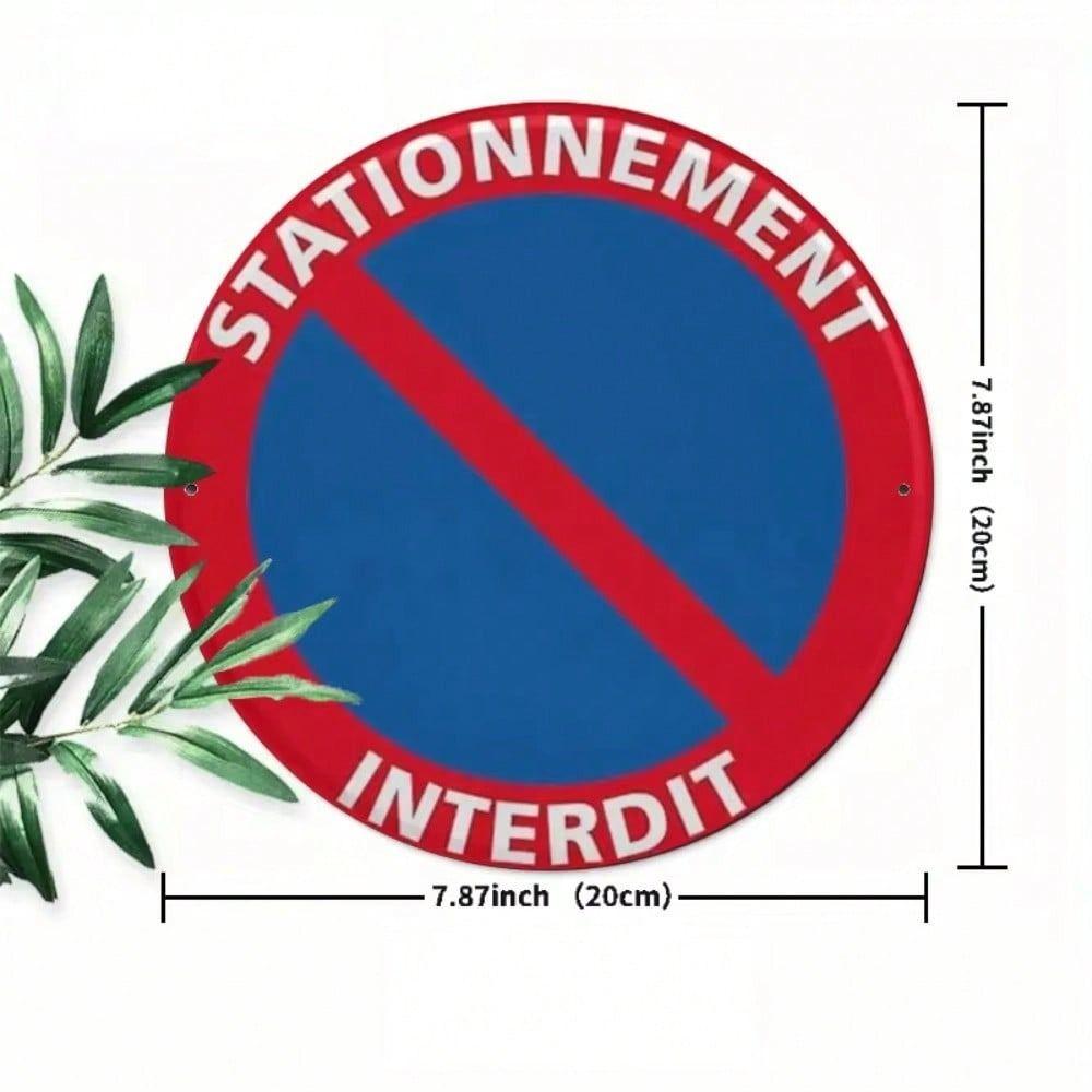 Metal Tin Sign Painting Retro Decoration 20x20 cm