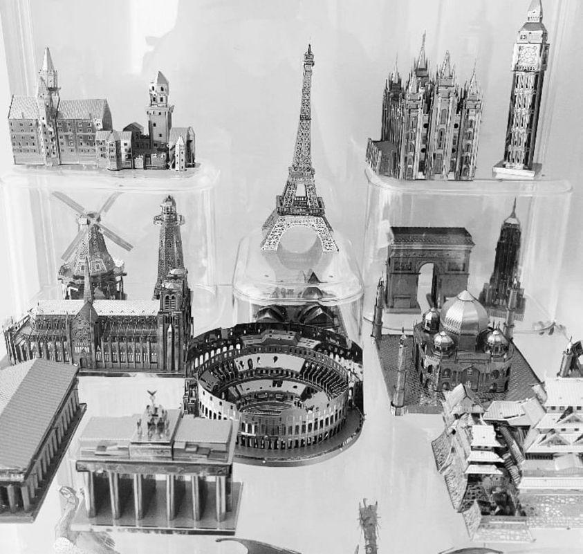 3D Metal Tank Puzzle: DIY Handmade Interlocking Model for Adults - An Educational Toy