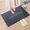 Fashion Simple Nordic Style Kitchen Mat Carpet House Hold Carpet Dirt Resistant Modern Home Decor Bathroom Floor Mat