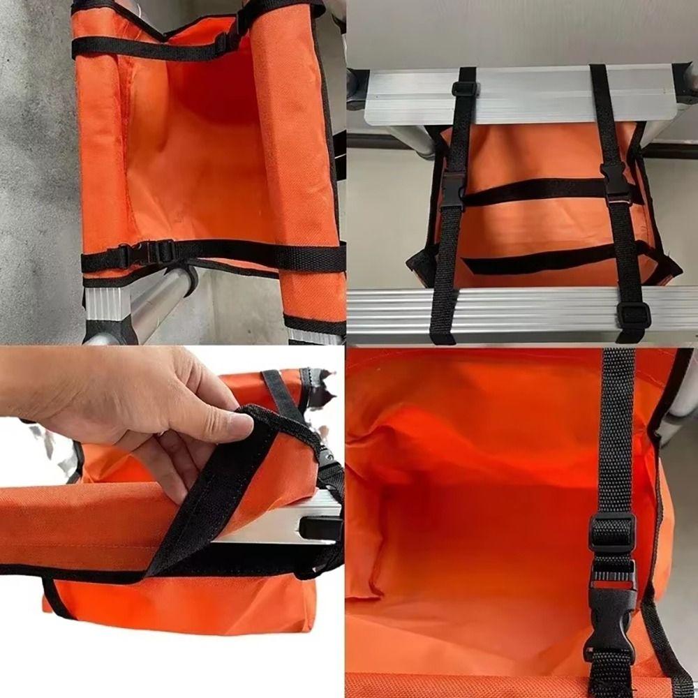 1Pcs Portable Ladder Hanging Bag Oxford Cloth Portable Ladder Tool Bag for Telescoping Ladder