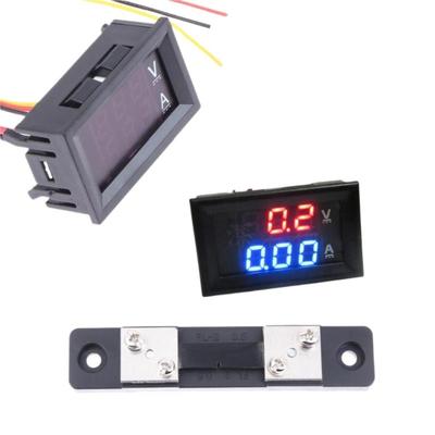 Digital Voltmeter Ammeter Panel Meter Dual LED Display Accurate Voltage Current Tester for Laboratory Experiments