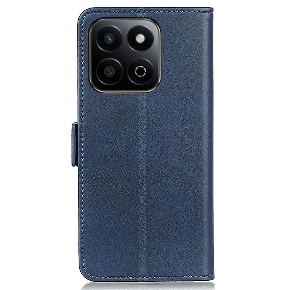 For Honor X7c 5G/X7c 4G/200 Smart 5G/Play 60 Plus 5G Case Stand Cowhide Texture PU Leather Phone Cover