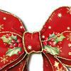 Yousheng Christmas Bow Wooden Door Sign 12 Inch Large Bow Hanging Welcome Sign Vintage Wall Art Door Hanger for Girls Room Dorm Apartment Porch Decor