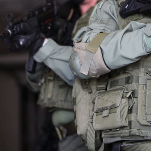 CONDOR Foldable Utility Dump Pouch MOLLE Tactical Roll-Up Brown 498 MA36