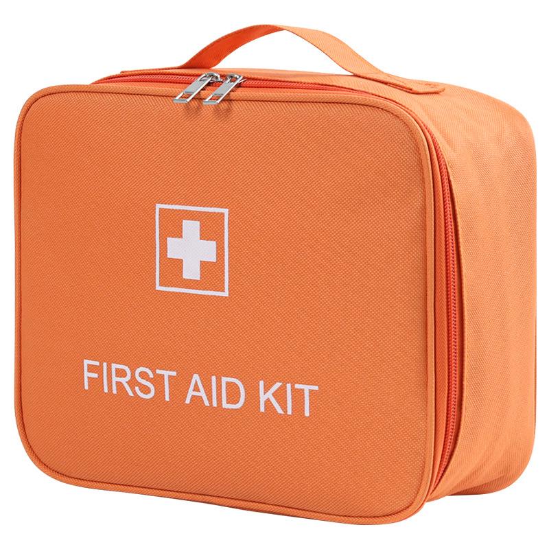 Large Capacity Travel First Aid Kit & Portable Medicine Storage Bag