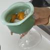 Colorful Creative Rose Tall Dessert Cup, Fresh and Cute, High Borosilicate Glass Candy Colored Ice Cream Bowl