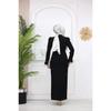 Fadik Hijab Evening Dress - Black