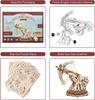 Robotime Rokr 3D Wooden Puzzle Wooden Model Kit 142 Pieces Medieval Siege Toy Medieval Siege Toy Christmas Gift