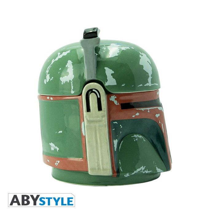 Mug 3d - p.derive - boba fett - 300ml - vert - rond