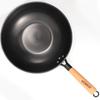 KOBACH 32cm Unbeschichteter Raffinierter Eisen Wok