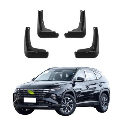 4PCS Abas de Lama para Carro Protetores Contra Salpicos Para-lamas Abas de Lama para Carro Compatíveis com Hyundai Tucson NX4 2021 2022 2023