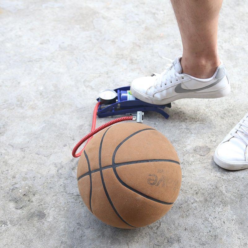 Doppelzylinder-Fußpumpe zum Aufpumpen von Autoreifen