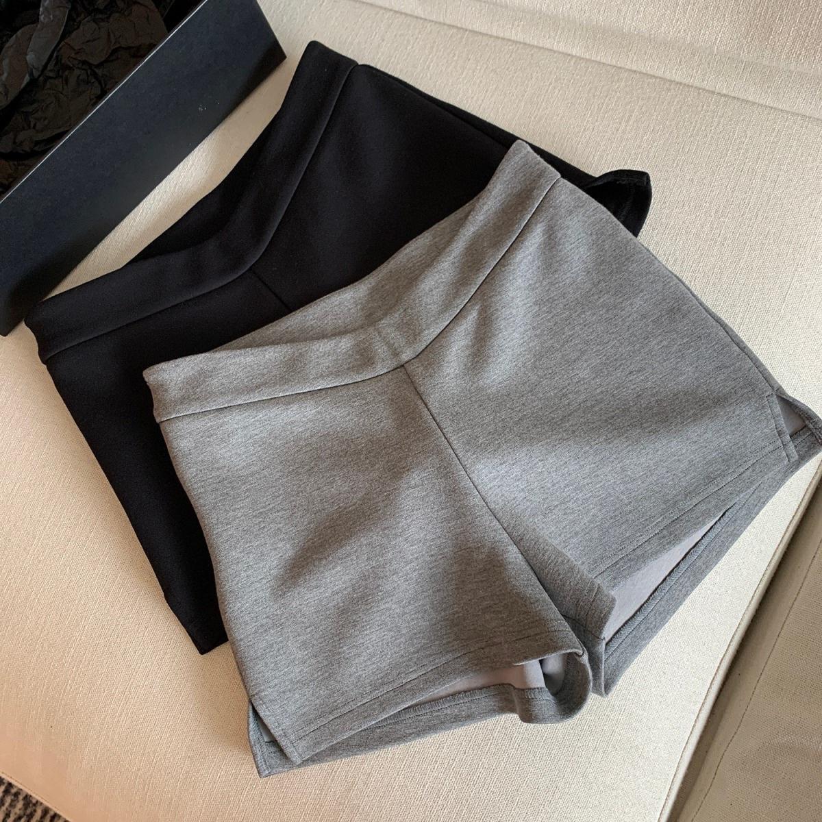 Spicy Girl A-Line Hot Pants: Summer 2026 Slimming Slit Shorts for Women - Casual, Trendy, and Temperament Style Small