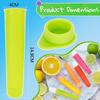6Pcs Silicone Popsicle Mold Reusable Popsicle Mold Summer Popsicle Manufacturer Quickly Freezes Self-sealing Popsicle Tube