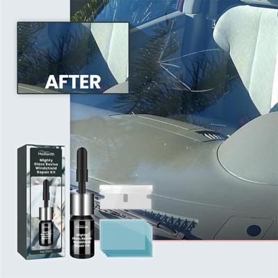 20ml Windshield Crack Repair Fluid DIY Car Window Repair Resin Glass Curing Glue Auto Windscreen Scratch Crack Restore Fluid