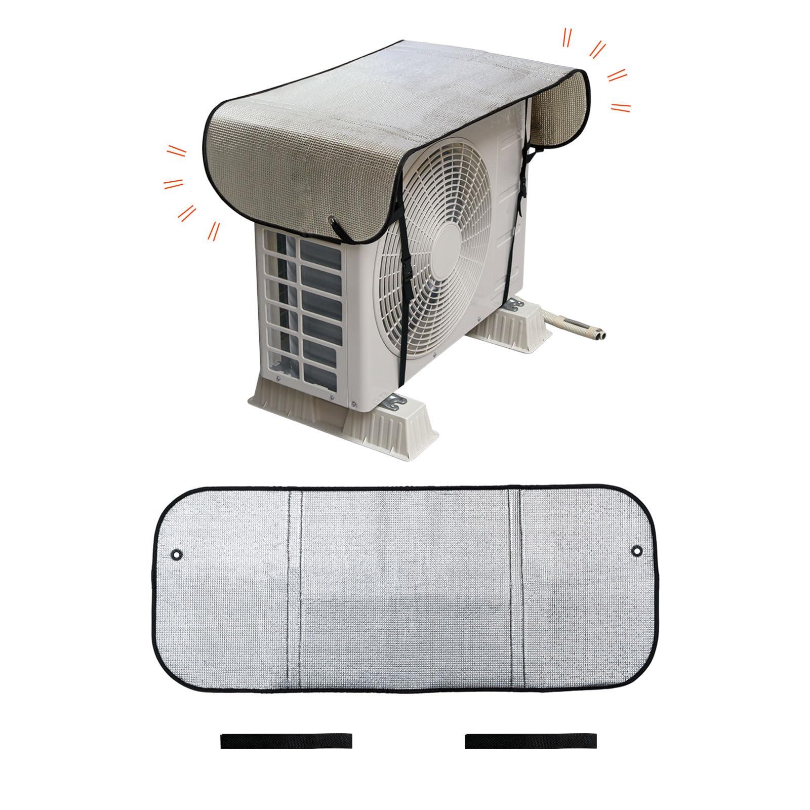 

Comolife Air Conditioner Outdoor Unit Heat Shield Wide 1 Air Conditioner Outdoor Unit Heat Shield Sunshade Sheet, Type, Sheet, Cover,