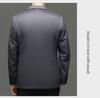 Costum Business Casual Premium pentru Bărbați din Lână, Cașmir și Mătase pentru Toamnă/Iarnă