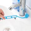Children's S-Shaped Crevice Toilet Brush with Curved Bent Handle