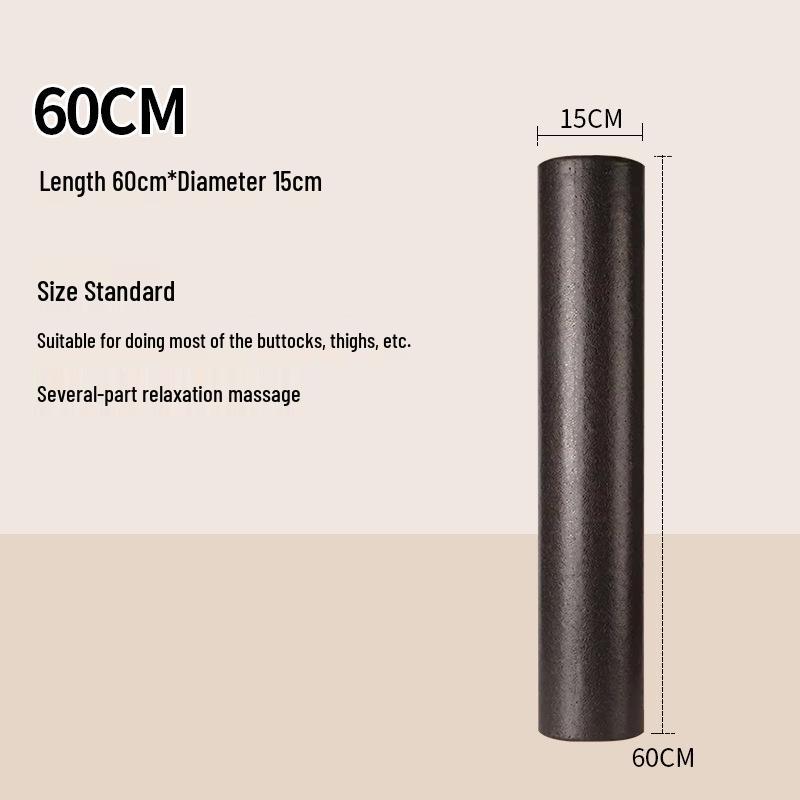 Smooth Foam Roller: Yoga Column for Muscle Relaxation, Leg Slimming, and Back Stretching