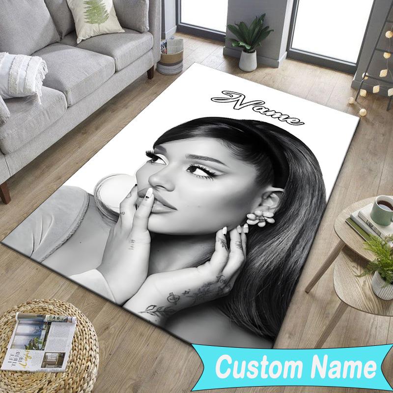 1PC Custom Name Artistic Ariana Carpet Game rug Area Rug Suitable for Kitchens, Homes, Offices, Living Rooms,Home Decor,Birthday Gift