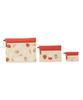 Miffy Triple Pouch Ivory Strawberry Tulip &