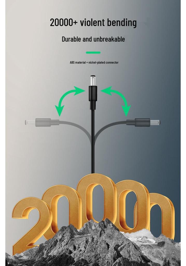 12V 1A/2A/3A Power Adapter & 5V 1A/2A/12V 2A/5A Cable for Fan/Router