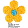 Embroidery Patch Plush Design Bright Color Decorative DIY Colored Floral Cloth Patch Cheongsam Badge for Gift