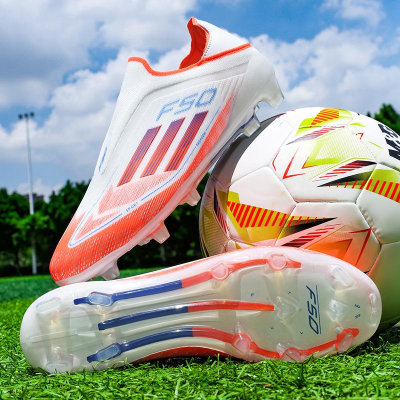 Chaussures de football pour adultes hommes et femmes Chaussures de football pour hommes à tige basse TF crampons courts AG crampons longs Chaussures de football pour l'entraînement en compétition