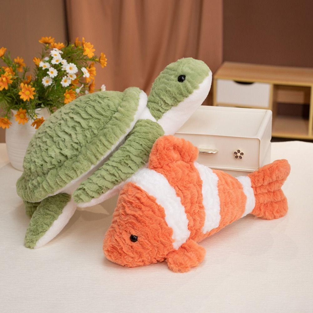 

Lobster Sea Turtle Stuffed Doll Marine Animal Animal Octopus Pillow Children Gift Clownfish