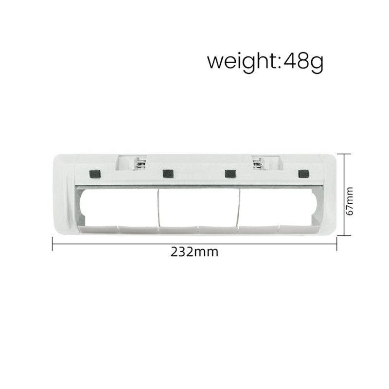 ABUL-Main Brush Cover And Roller Brush Main Brush For Xiaomi Roborock W10 / W10 Pro Robot Vacuum Cleaner Replacement Parts