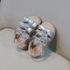 Summer New Princess Sandals Little Girl Sandal Bowtie Chic Sweet Kids Fashion Open-toe Versatile Children Flat Sandals