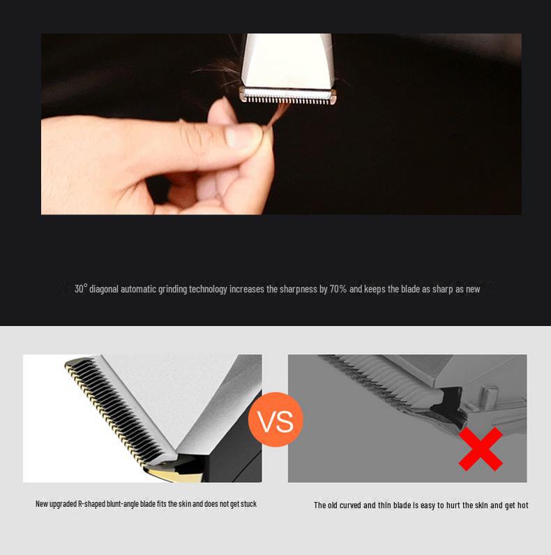 WAIKIL Cross-Border Electric Hair Clipper with T-Blade for Barbers