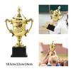 Plastic Award Trophy Kids Small Trophy Props Prize with Base Appreciation Gifts Rewards Decor Trophy Cup for Classroom School