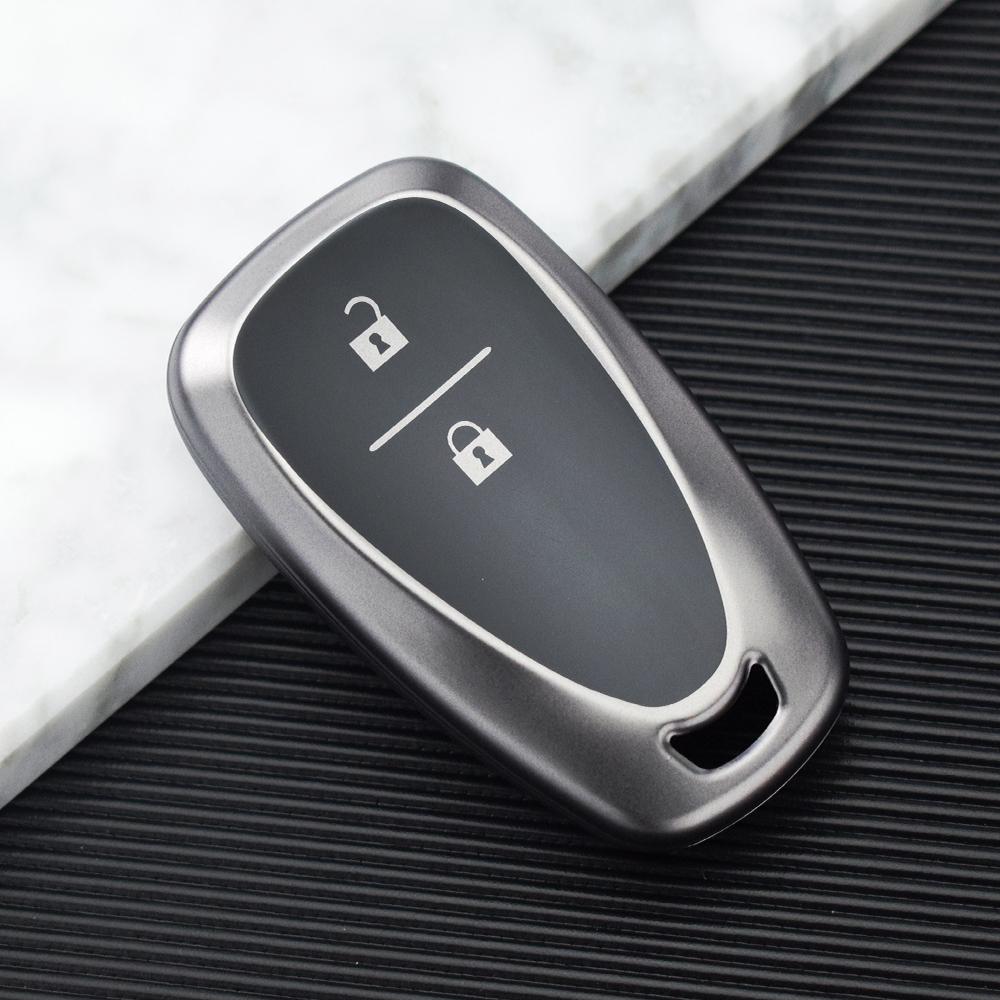 2/3/4 Button TPU Remote Car Key Shell Cover for Chevrolet Cruze Malibu Camaro Equinox Smart Key Case Fob Body Housing