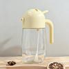 Glass Oil Sprayer And Pourer with Auto-Open Lid 520ml Oil Dispenser for Cooking Baking Air Fryer Ergonomic Handle Dishwasher Safe Kitchen Essential