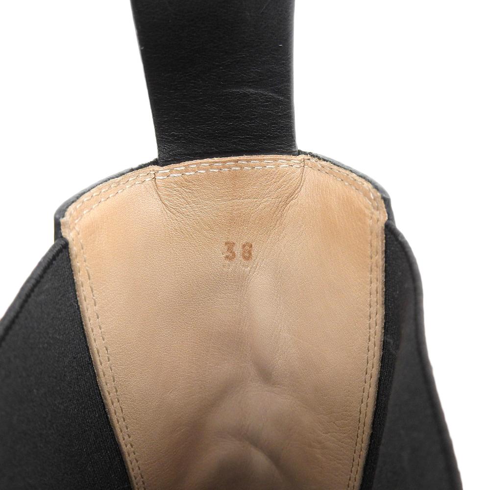 Bottega Veneta Ausgezeichneter Zustand LUG Chelsea Chelsea-Boots mit seitlichem Gummieinsatz, Damen, schwarz, Größe 38 Schuhe 38 schwarzBenutzt