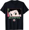 Hunter X Hunter Gon Freecss Augen T-Shirt Japanischer Anime Cartoon Unisex Sommer Streetwear Oberteile Individuell Bedruckte Grafik-T-Shirts