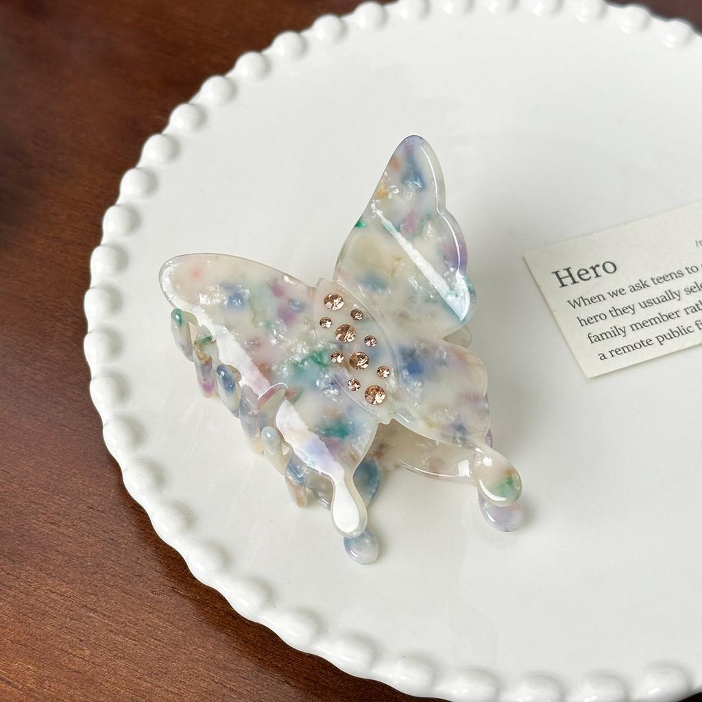 Stylish Fashionable And Rhinestone Butterfly Hair Clip Perfect For Use Everyday