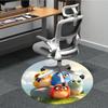1pc Office Round Area Rug, Bedroom Living Room Home Decor, Room Deco,  Offic A1016154