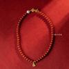Natural Southern Red Agate Bracelet for Women, Multi-loop Red Bracelet Accessory, Birthday Gift for Best Friend