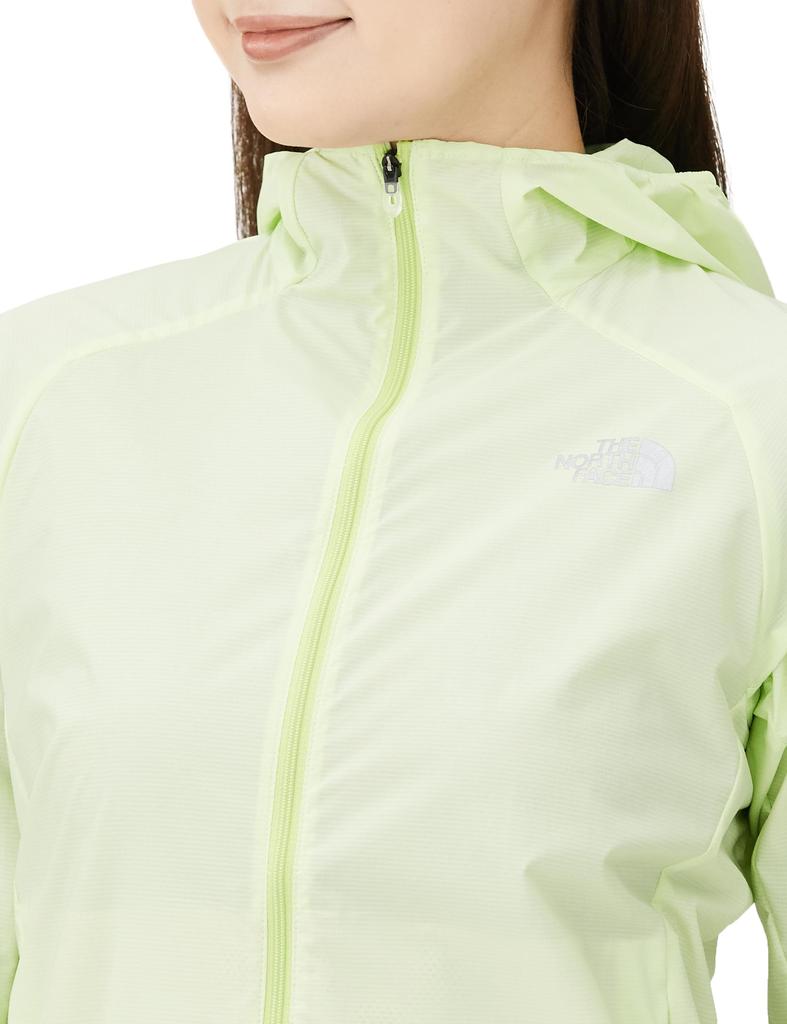 The North Face Swallowtail Vent Astro Size S Hoodie, Women's, Water-Repellent, Windproof, Lightweight, Lime,