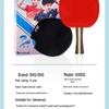 DHS H3002 3-Star Table Tennis Racket