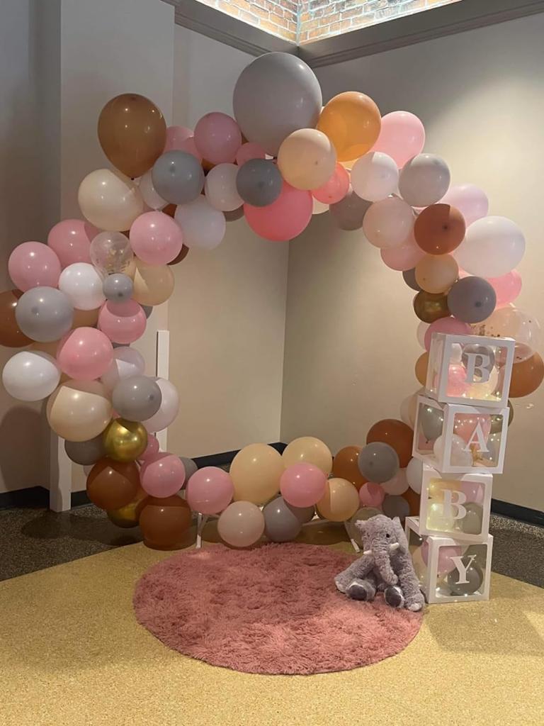 Transparent Balloon Box Party Transparent Balloon Box 4 Pieces White Alphanumeric Set Decoration Supplies Birthday Decoration Background Recital