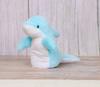 Takeoff Hand Puppet Dolphin Plush Toy
