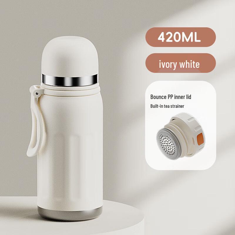 Portable 316 Stainless Steel Water Bottle