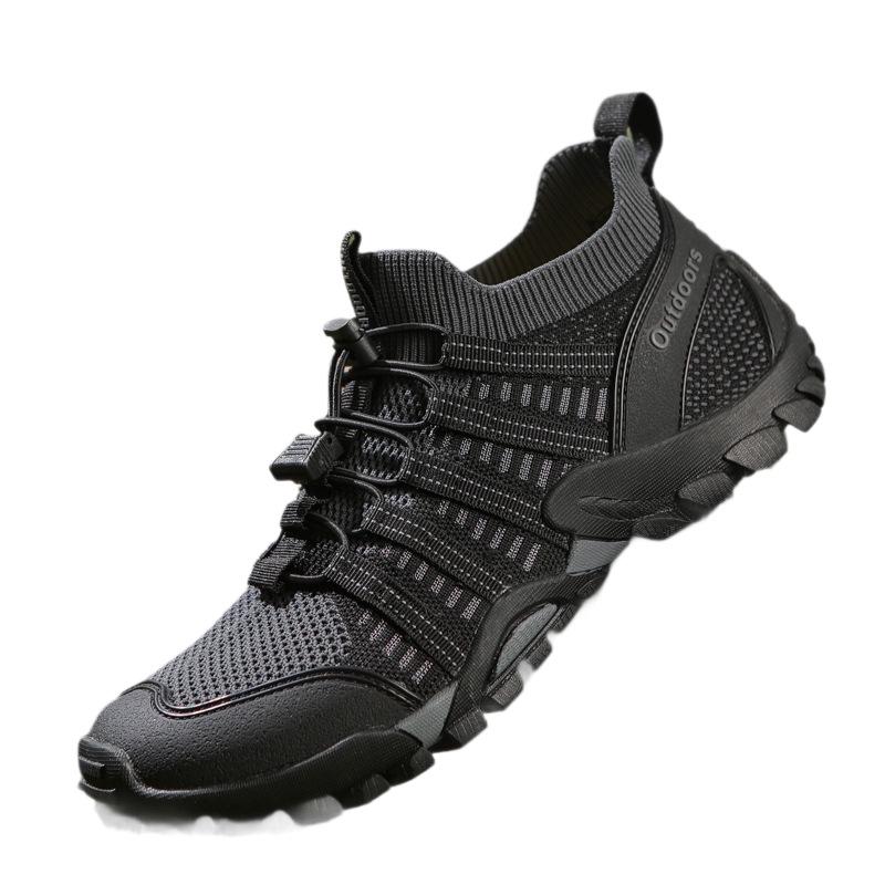 Men's Plus Size Non-Slip Breathable Outdoor Hiking & Mountaineering Shoes